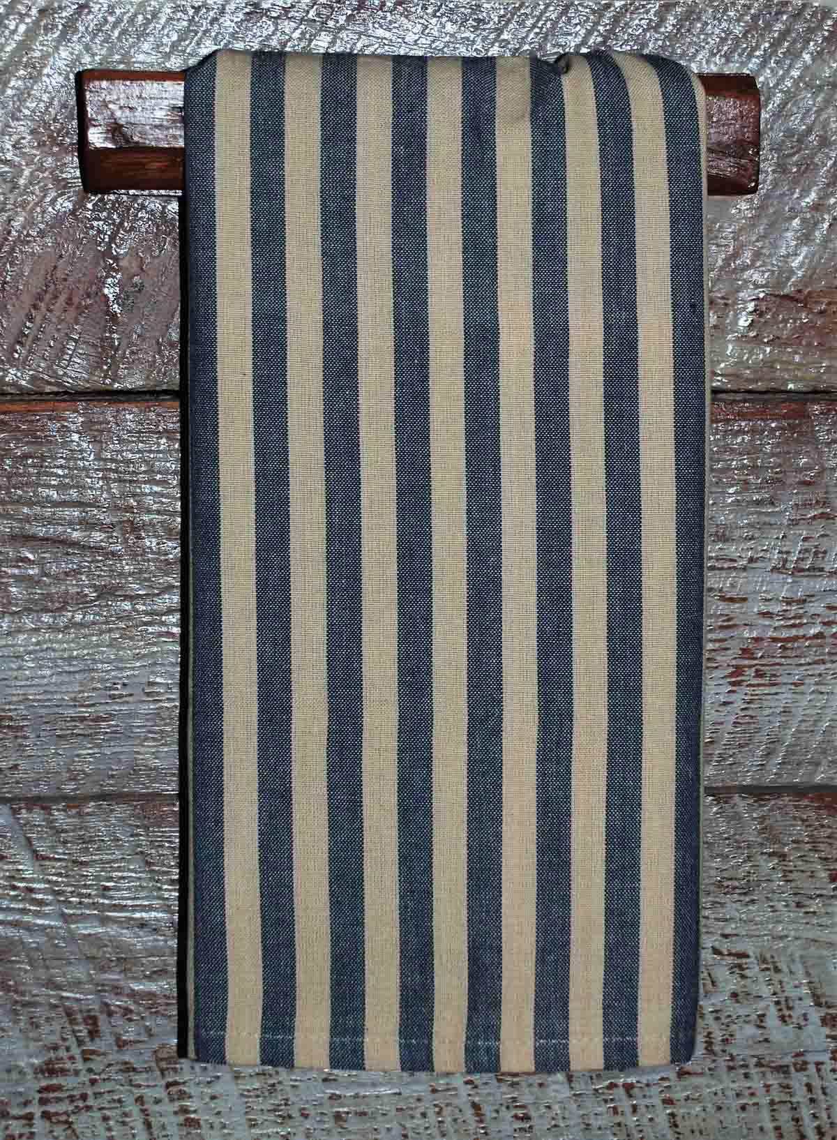 Navy Tea Dyed Country Stripe