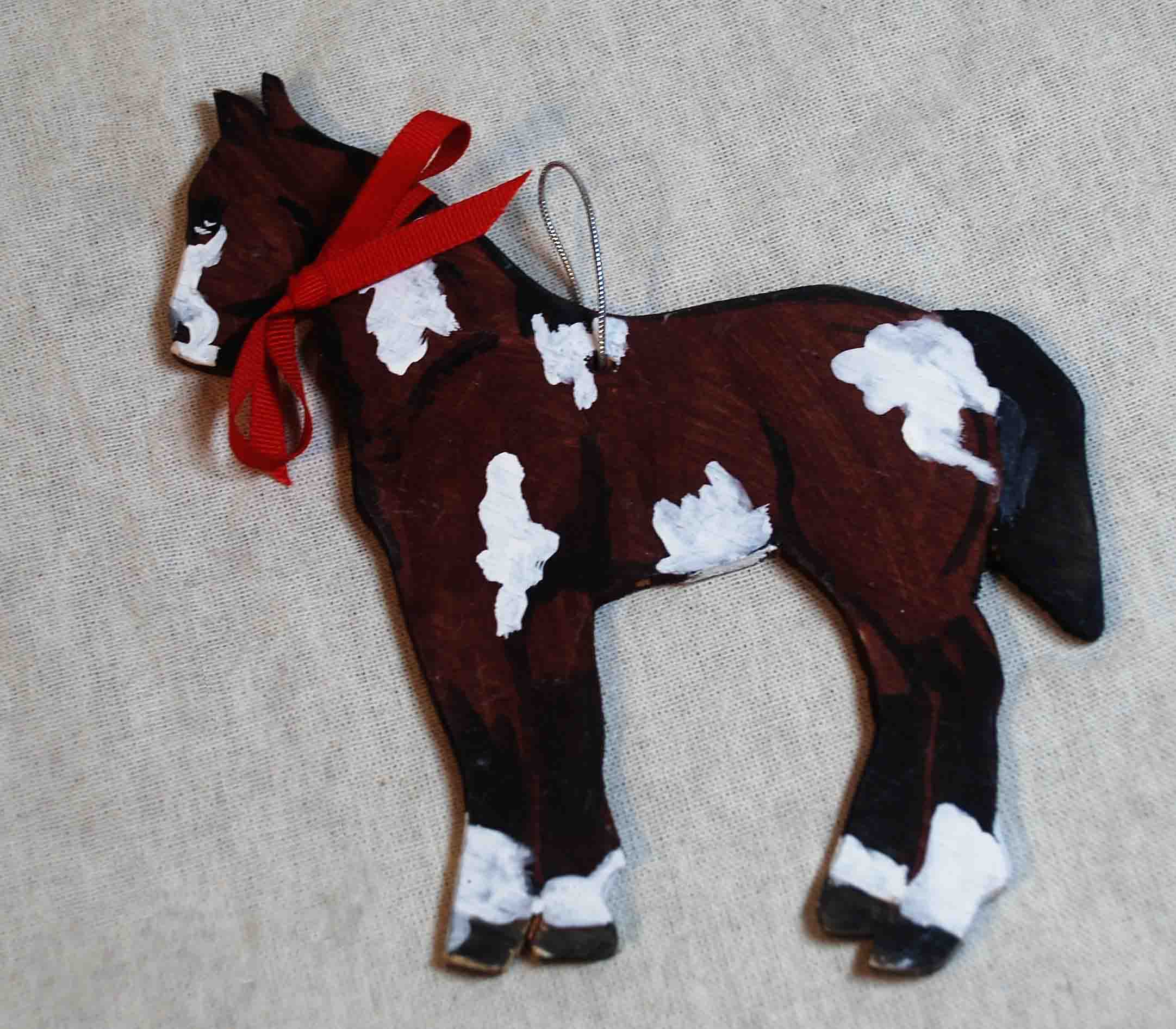 Paint Horse Ornament