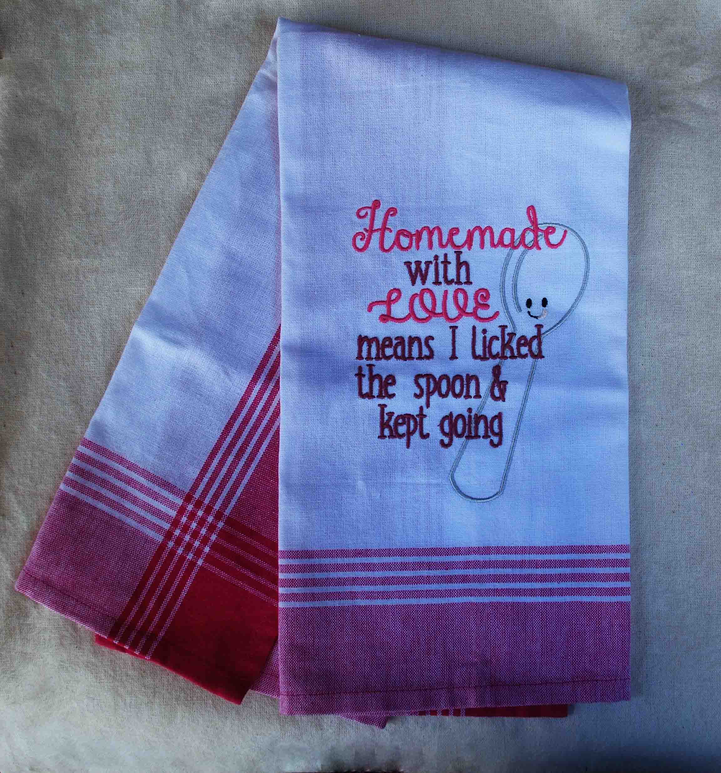 Embroidered Teal Towel (ETTC)
