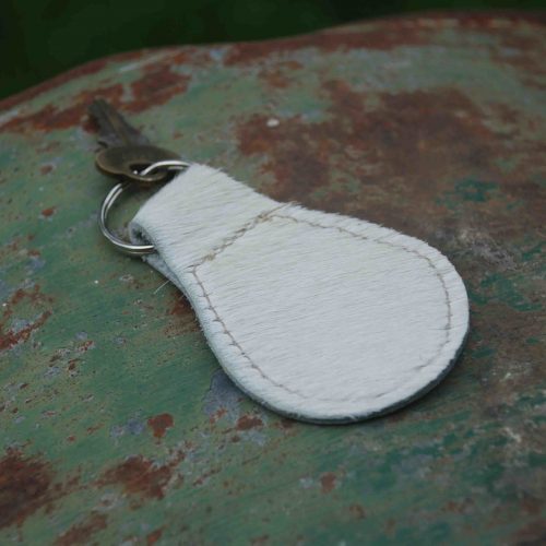 Steer Hide Key Ring (KCD)